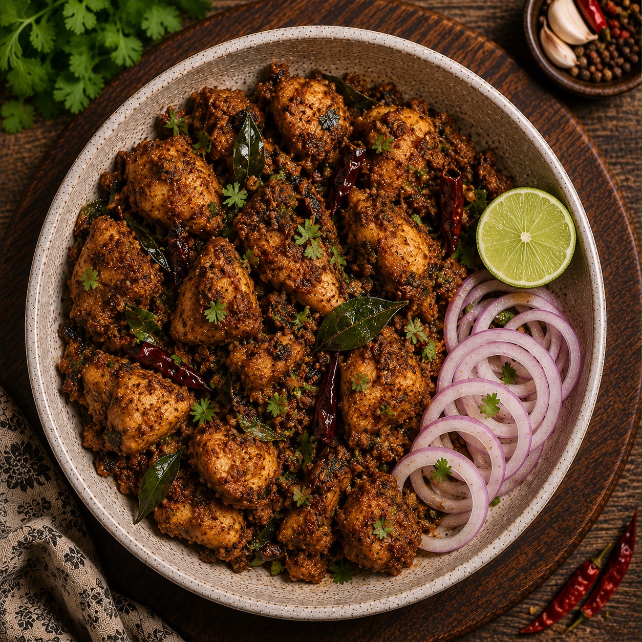 Chettinad Chicken Dry